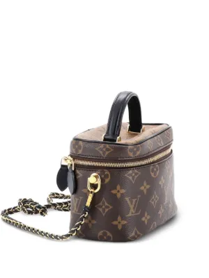 Louis Vuitton Pre-Owned Vanity Handbag Reverse Monogram Canvas PM