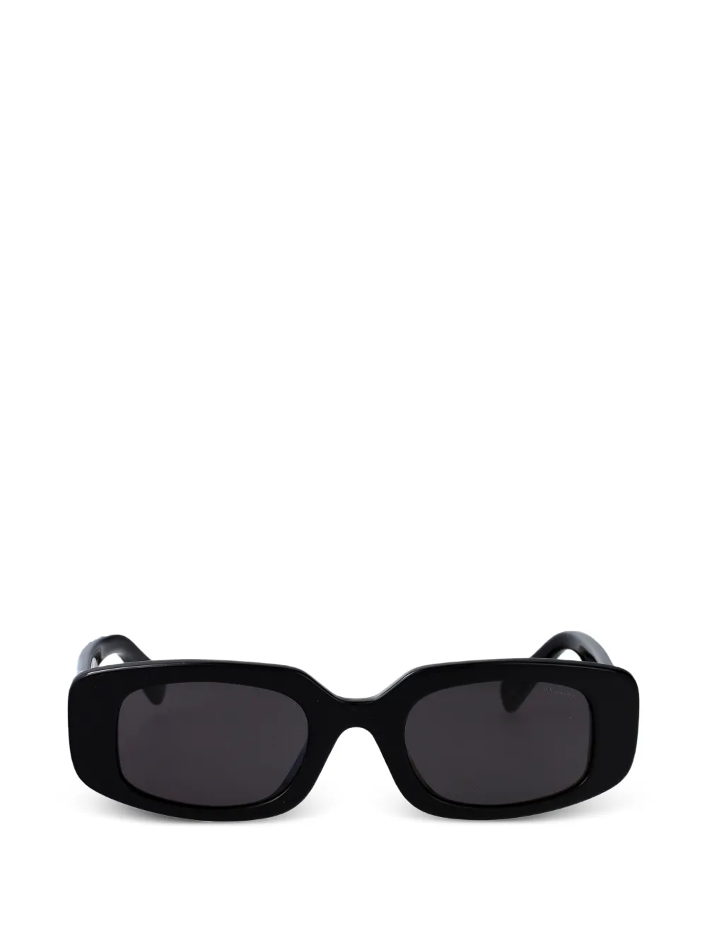 Bvlgari Tubogas rectangle sunglasses - Nero