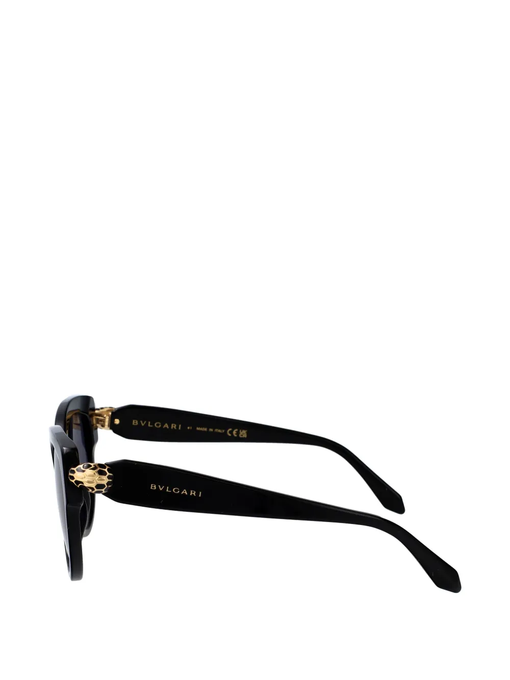 Bvlgari Zonnebril met cat-eye montuur Zwart