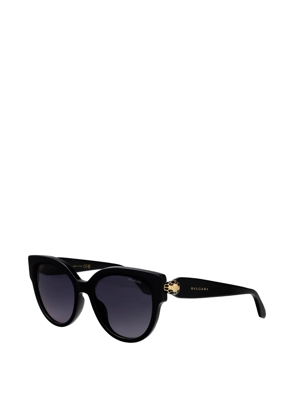 Bvlgari Zonnebril met cat-eye montuur Zwart
