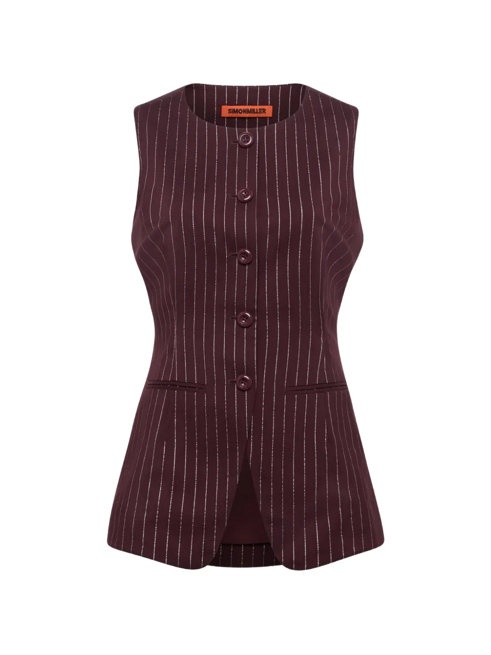 Simon Miller Del Mar waistcoat - Rosso