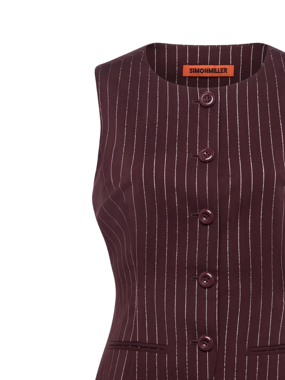  Simon Miller Del Mar Waistcoat - Red 