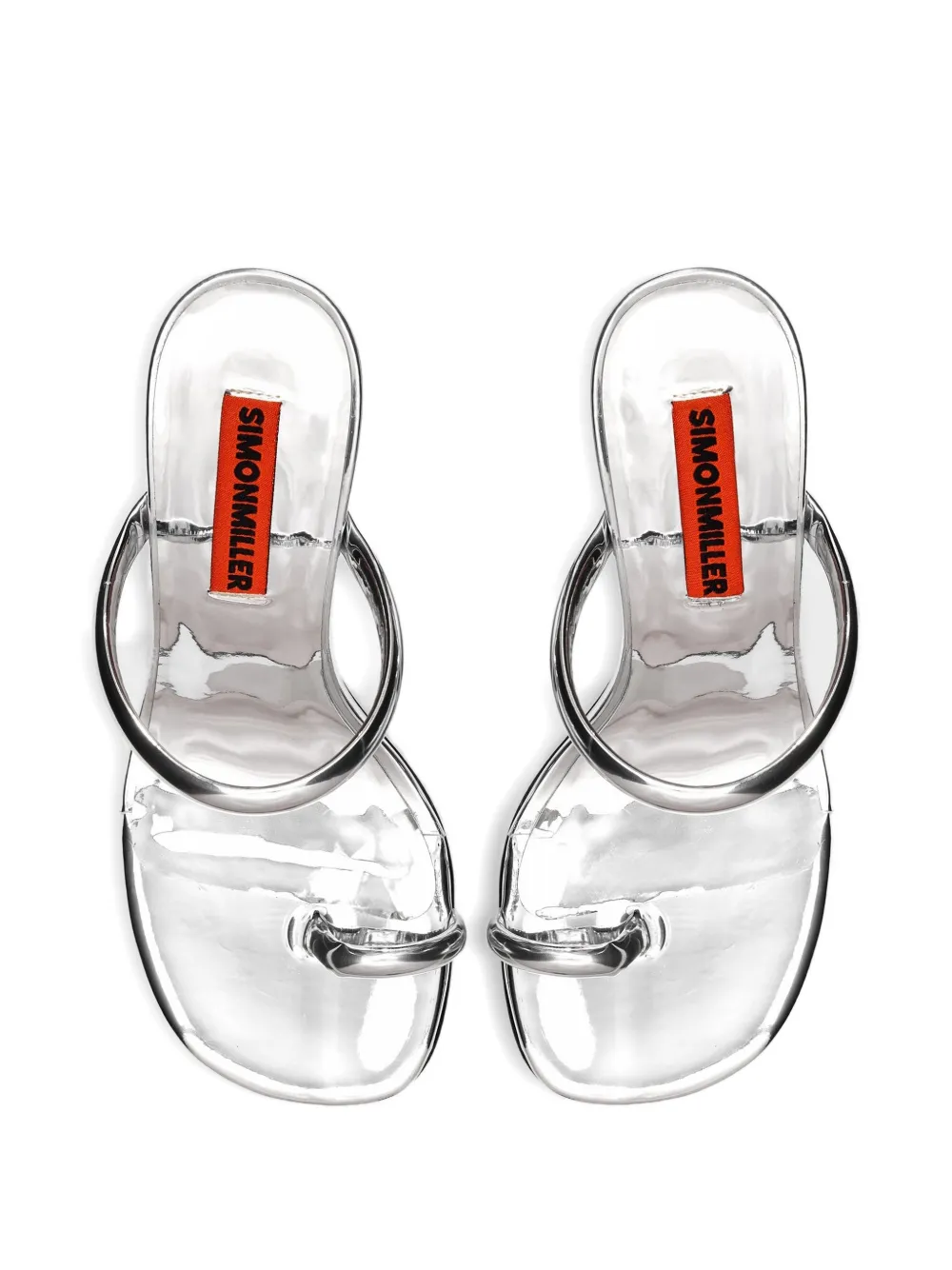 Simon Miller Pipe metallic sandals Wit