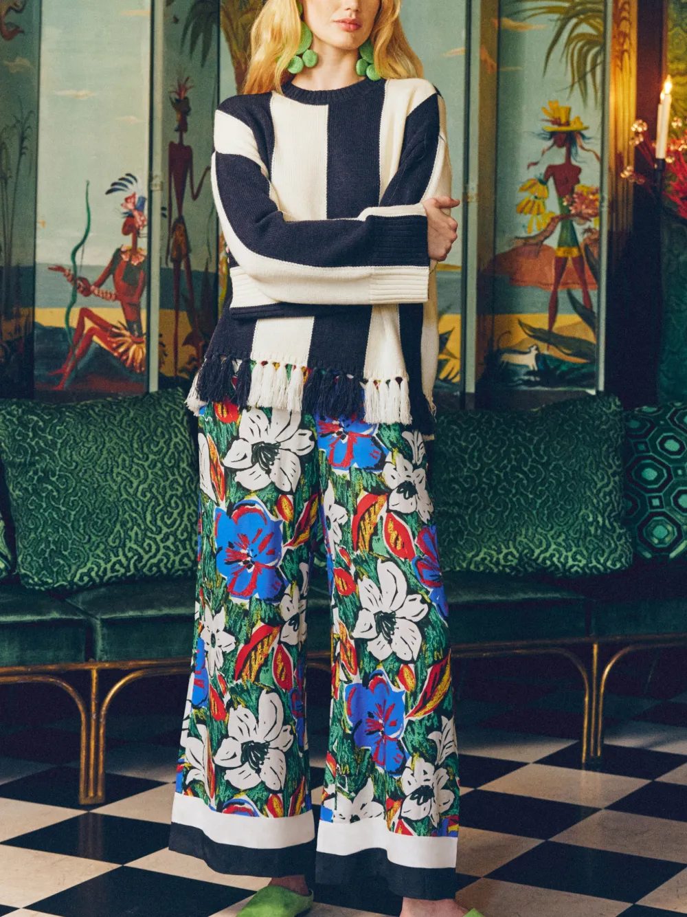  Simon Miller Nella Palazzo Pants - Green 