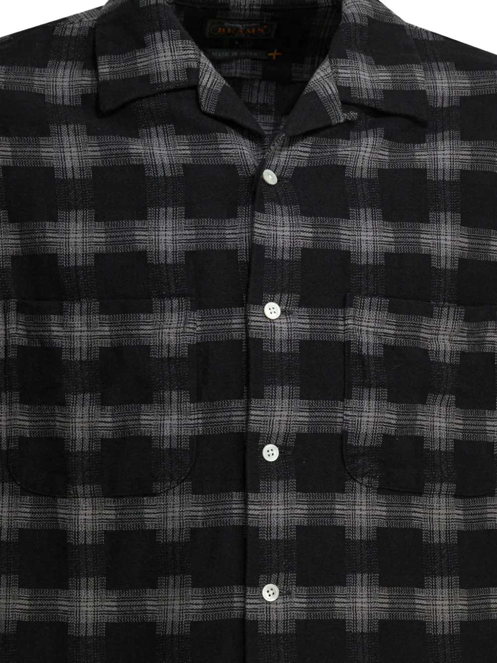 Plaid-Pattern Shirt