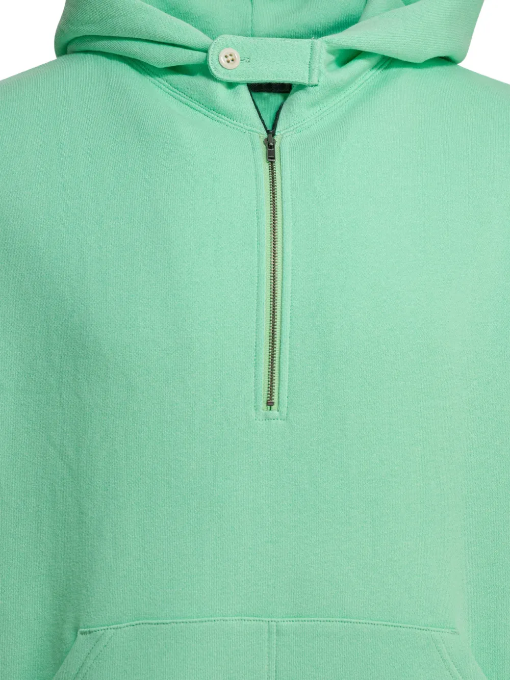  Beams Plus Zip-up Hooded Sweatshirt - Green 