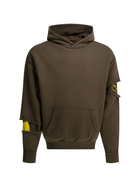 KAPITAL cut out detail hoodie