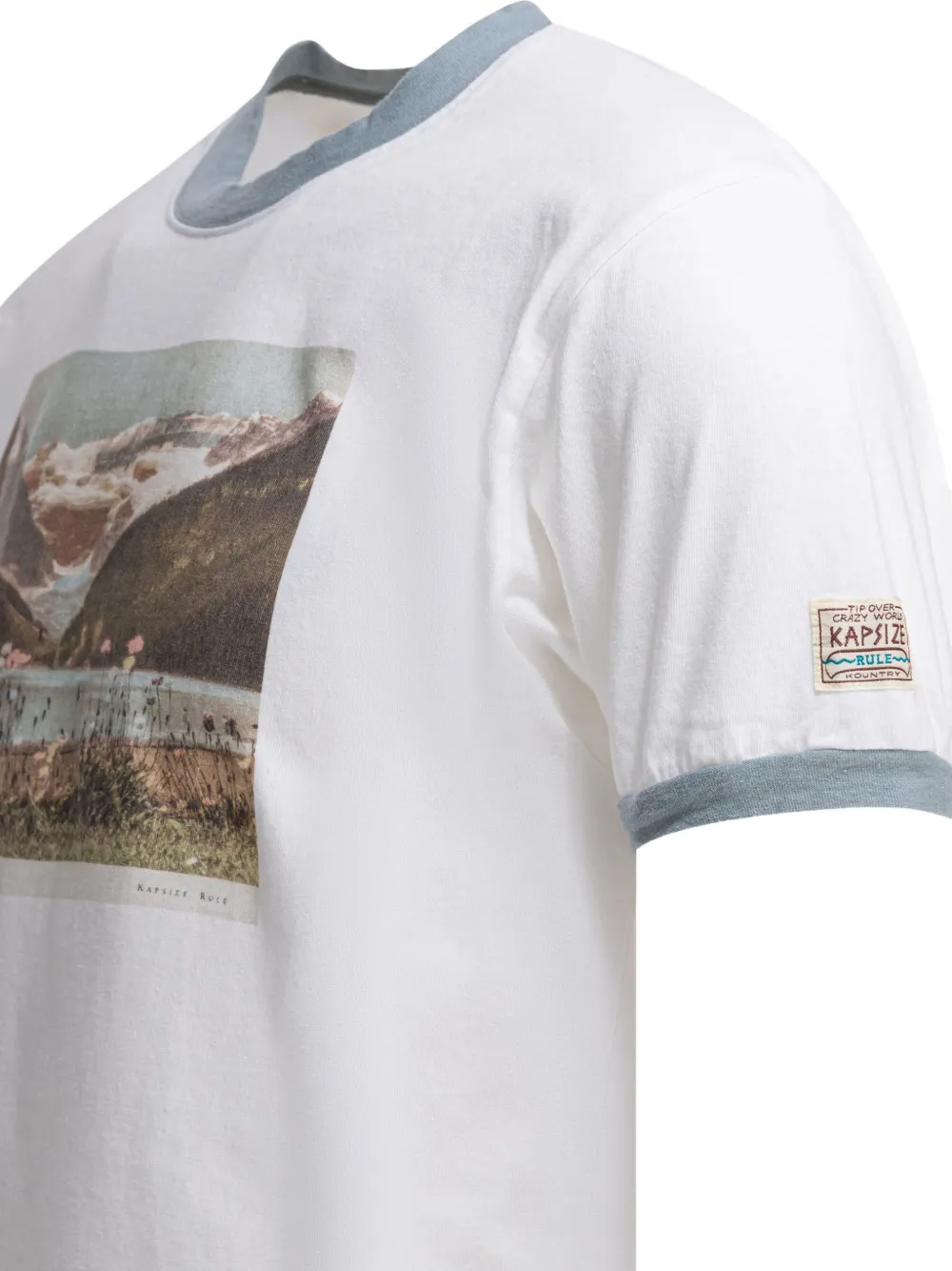 picture trim T-Shirt