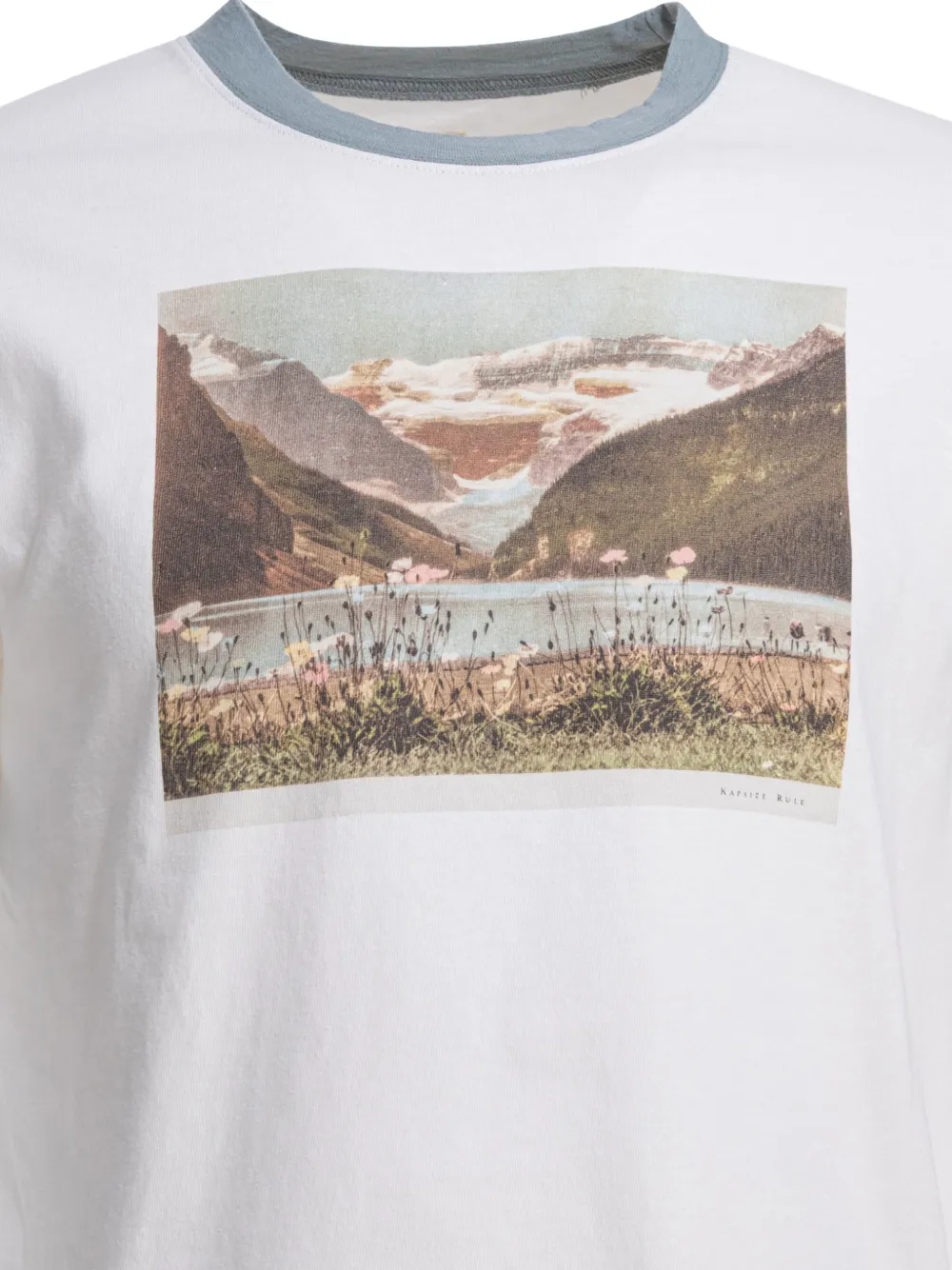 picture trim T-Shirt