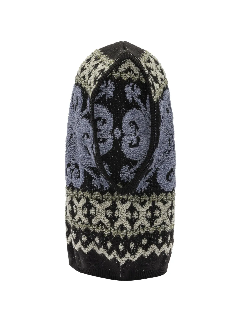 KAPITAL patterned balaclava - Nero