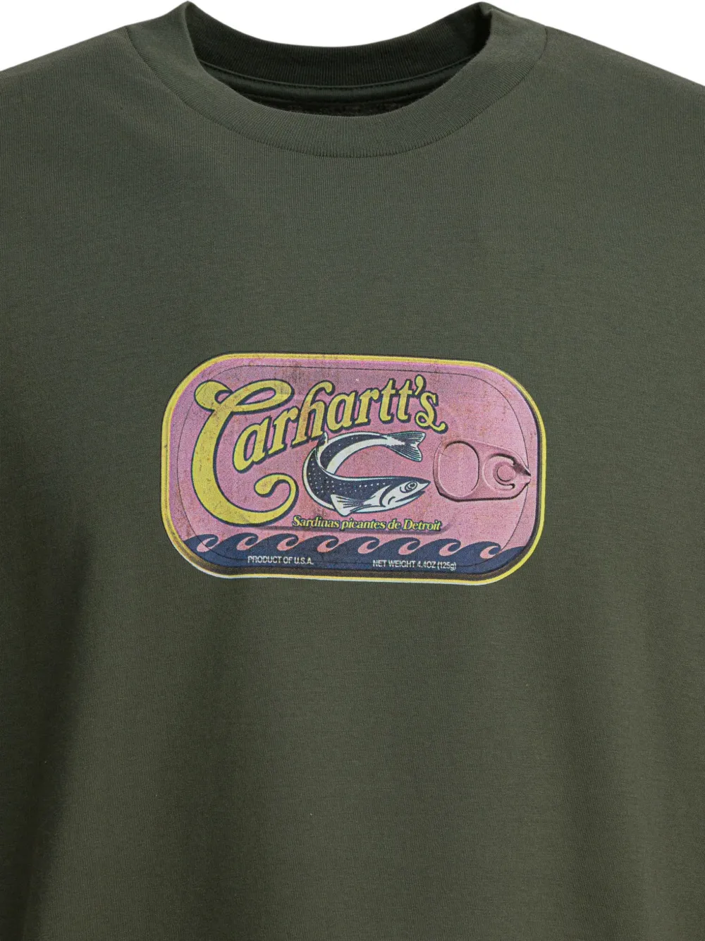 Carhartt WIP T-shirt met grafische print Groen