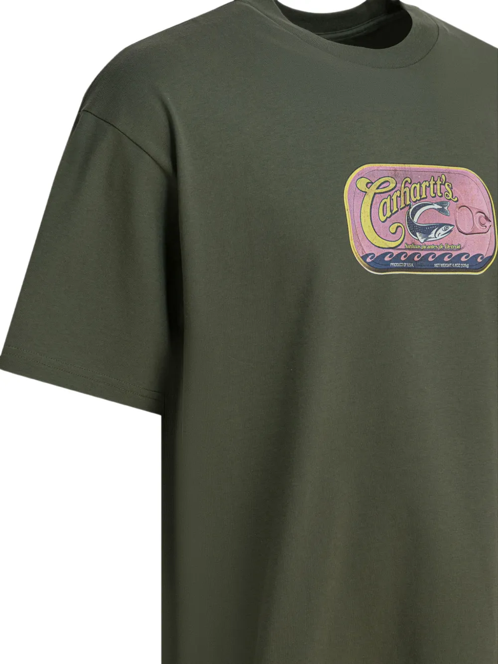 Carhartt WIP T-shirt met grafische print Groen