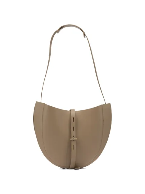 MINOBOSSI half-circle leather shoulder bag