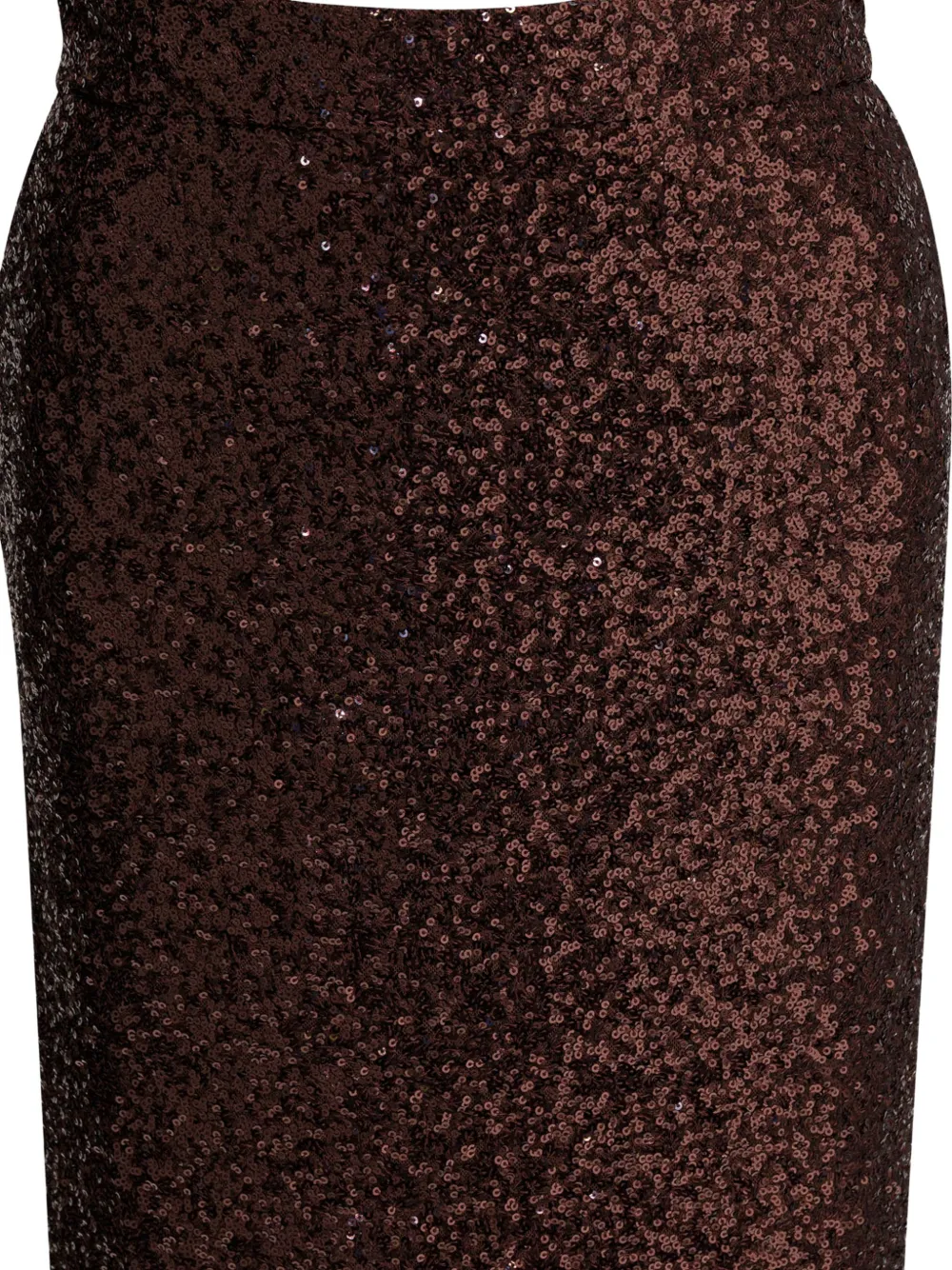  Semper Sequin Midi Skirt - Brown 