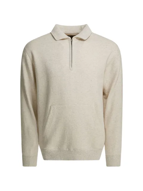 BEAMS PLUS half-zip pocket sweatshirt