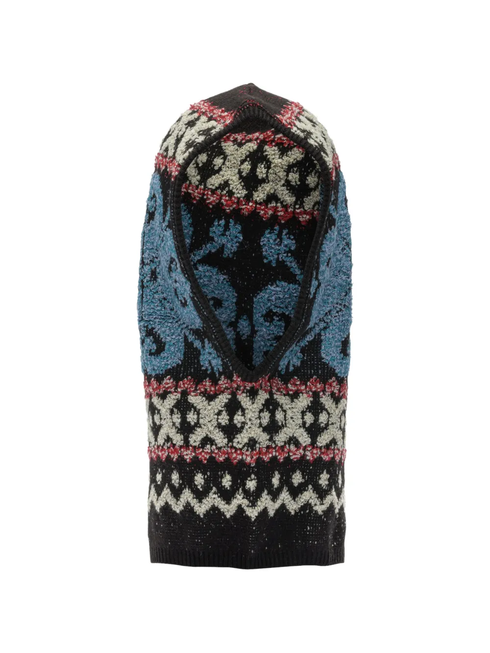 KAPITAL patterned balaclava - Nero