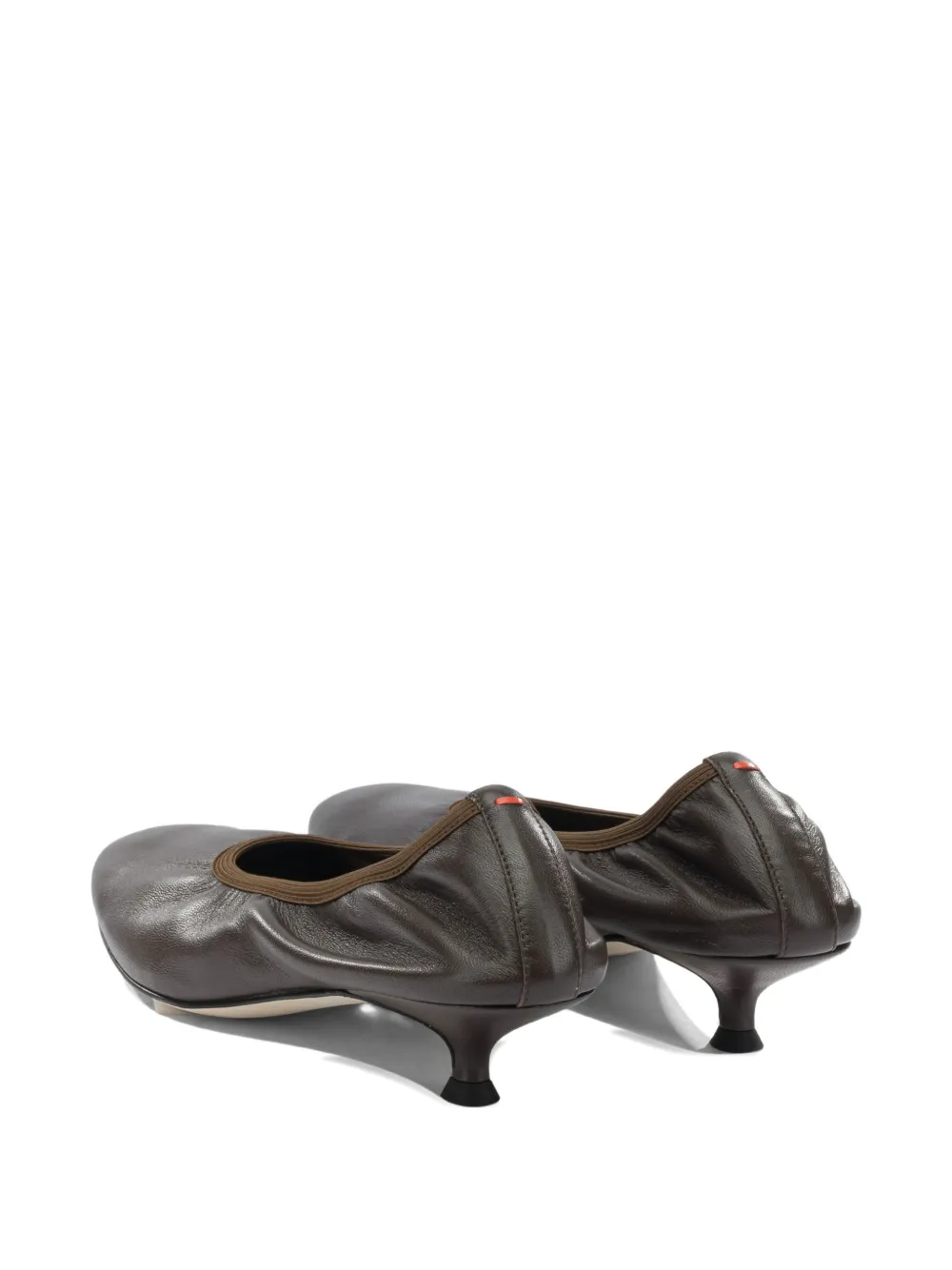 Aeyde Pumps met kitten hak Bruin