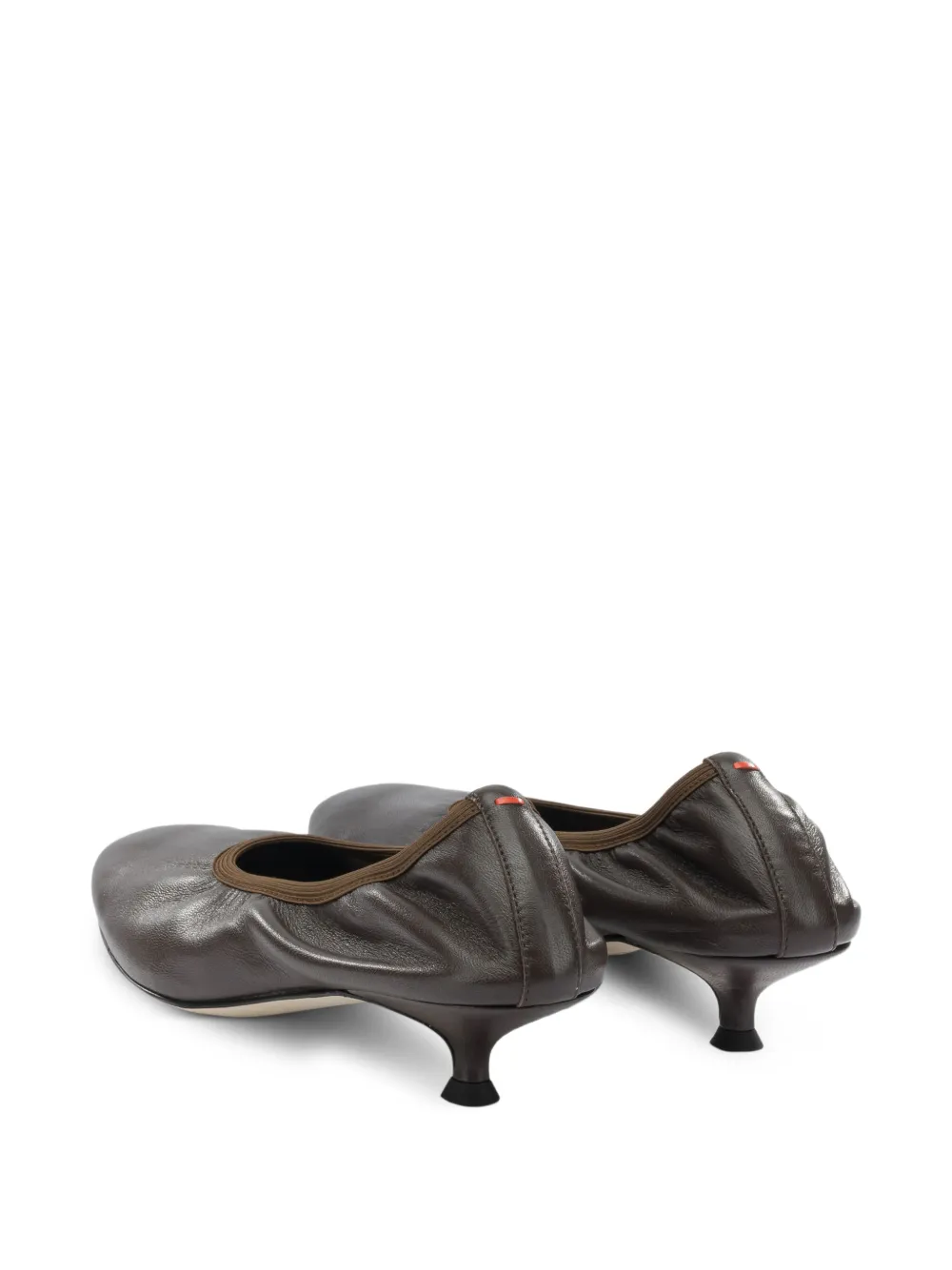  Aeyde Kitten Heel Pumps - Brown 