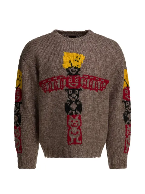 KAPITAL intarsia sweater
