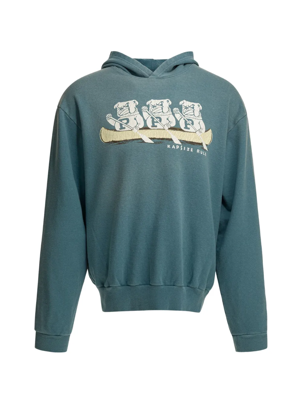 KAPITAL graphic hoodie - Blu