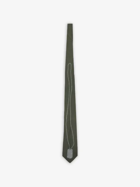 KAPITAL dog-tag tie