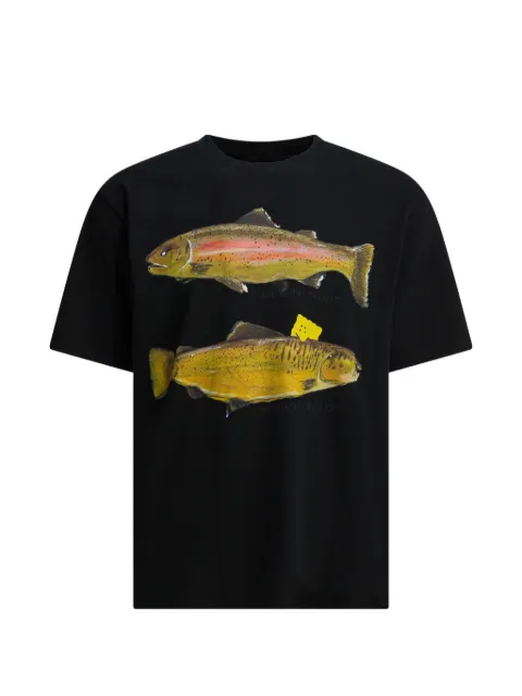 KAPITAL fish-print T-shirt
