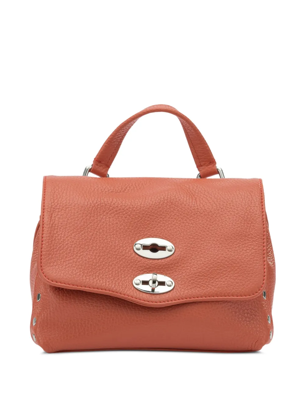 Zanellato turnlock tote bag - Arancione