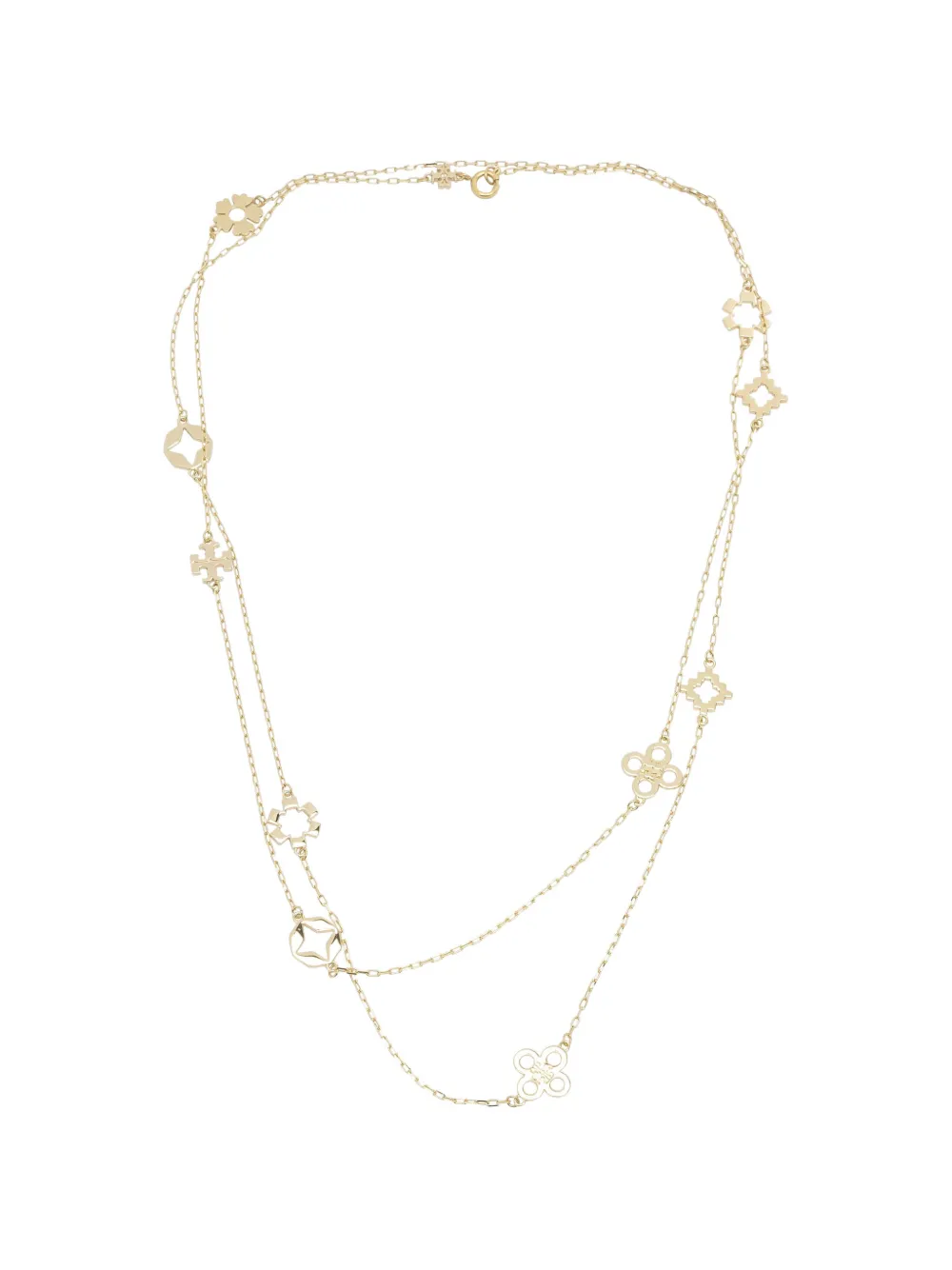 Tory Burch Kira Clover necklace - Oro
