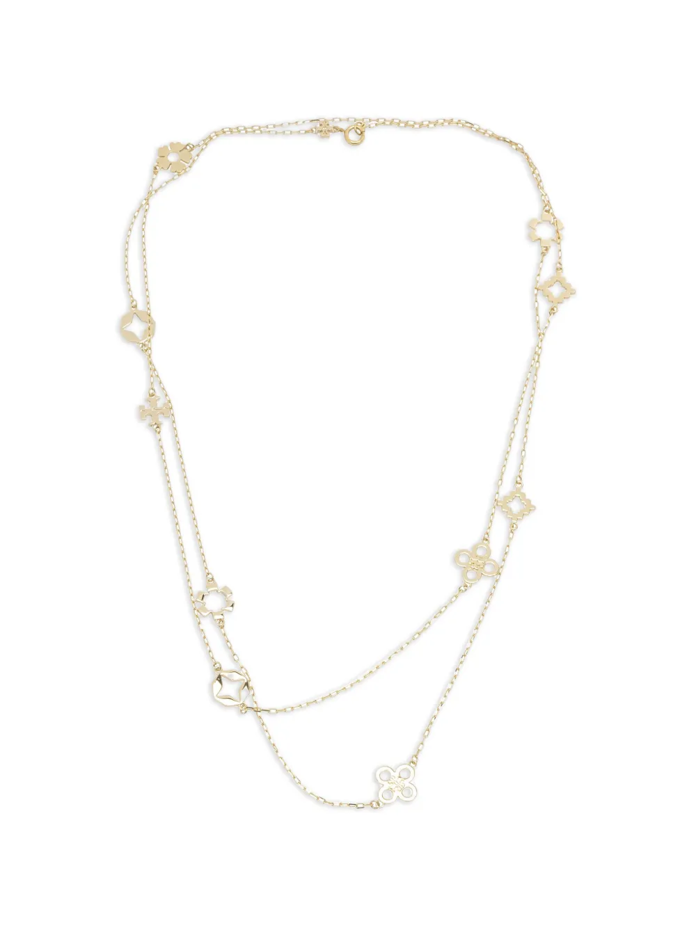 Tory Burch Kira Clover necklace - Oro