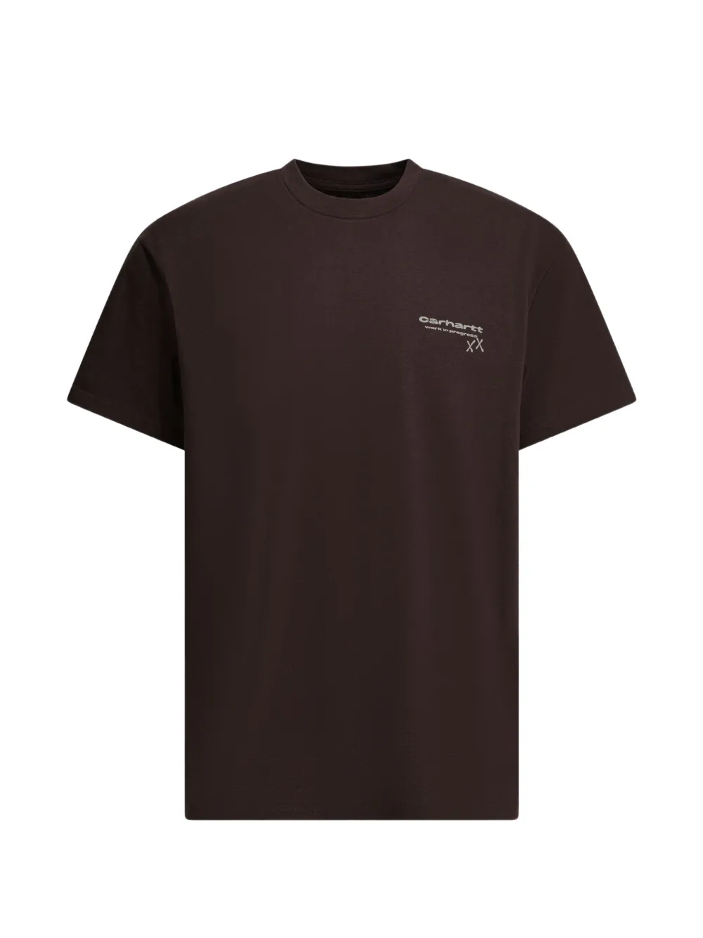 Carhartt WIP T-Shirt mit Print - Braun