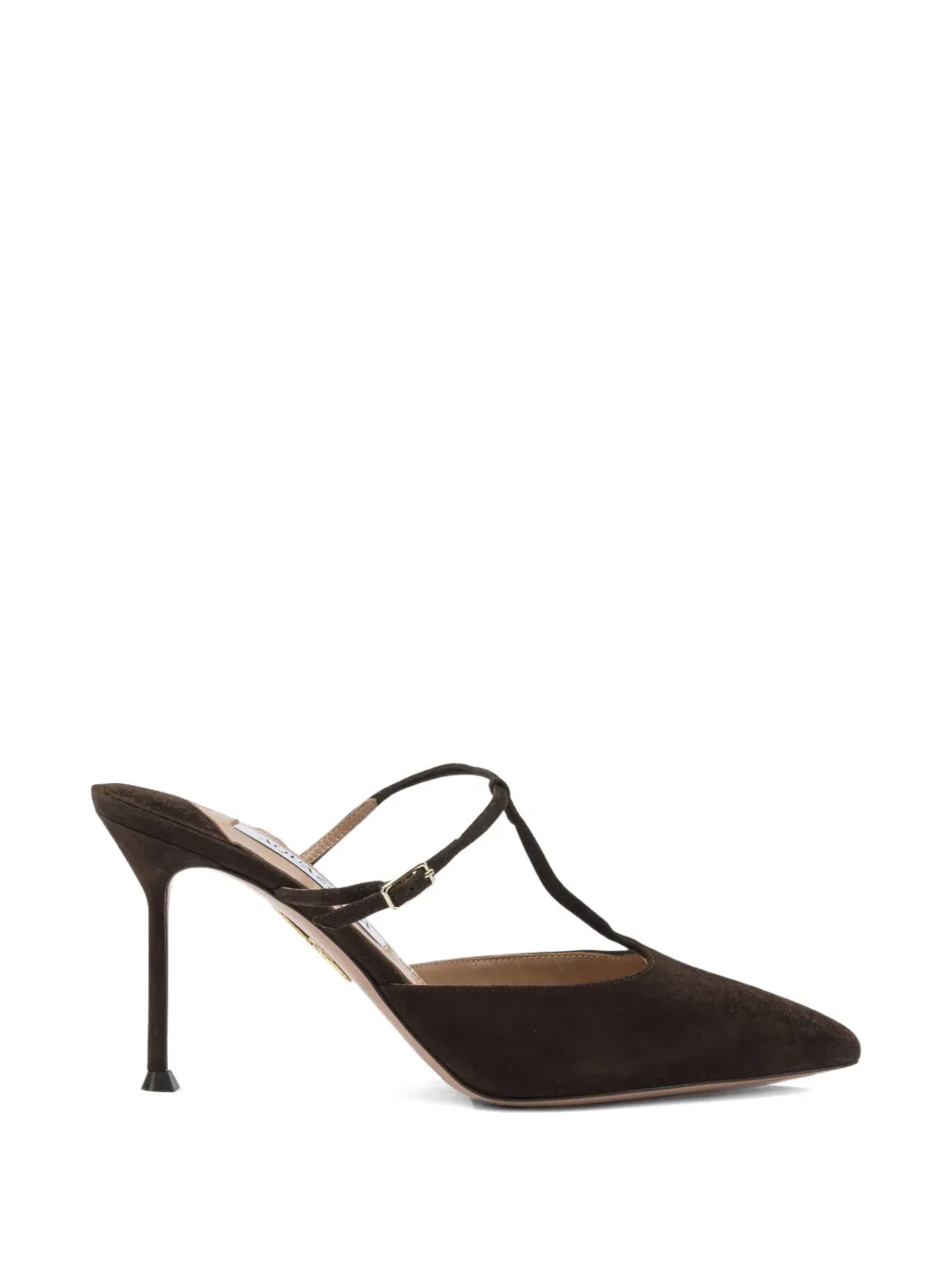 Aquazzura Pumps met puntige neus Bruin