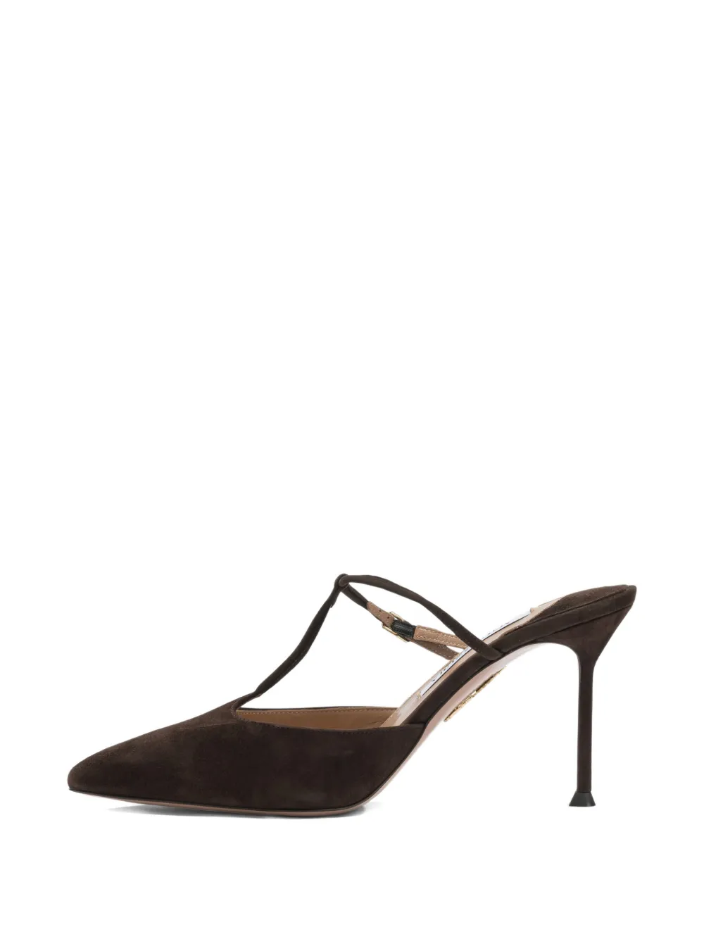 Aquazzura Pumps met puntige neus Bruin