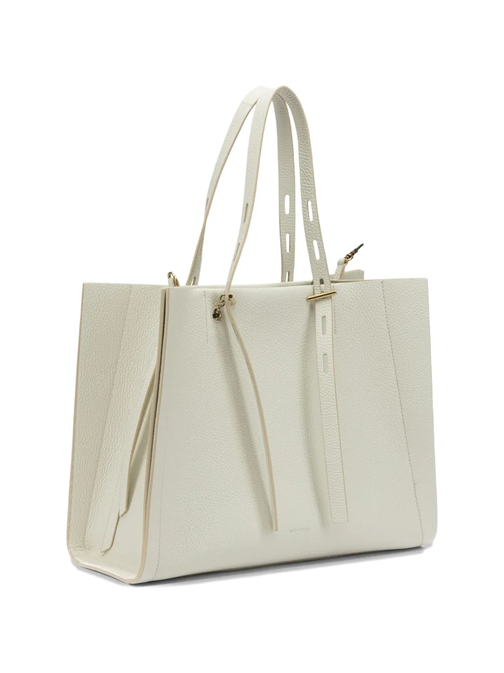  Minobossi Cut-out Leather Tote Bag - Neutrals 