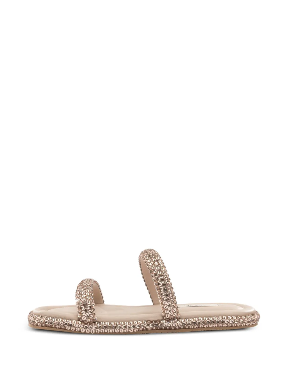 Casadei Sandalen verfraaid met kralen Beige