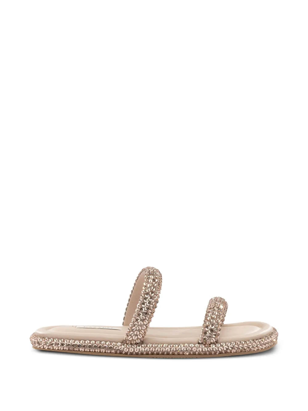 Casadei Sandalen verfraaid met kralen Beige