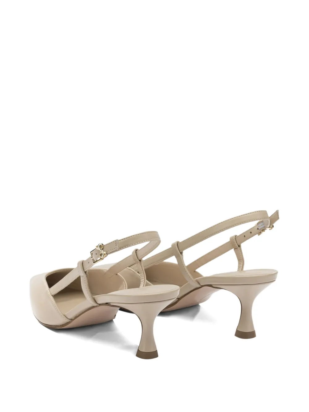 Sergio Levantesi Elsa pumps met puntige band Beige