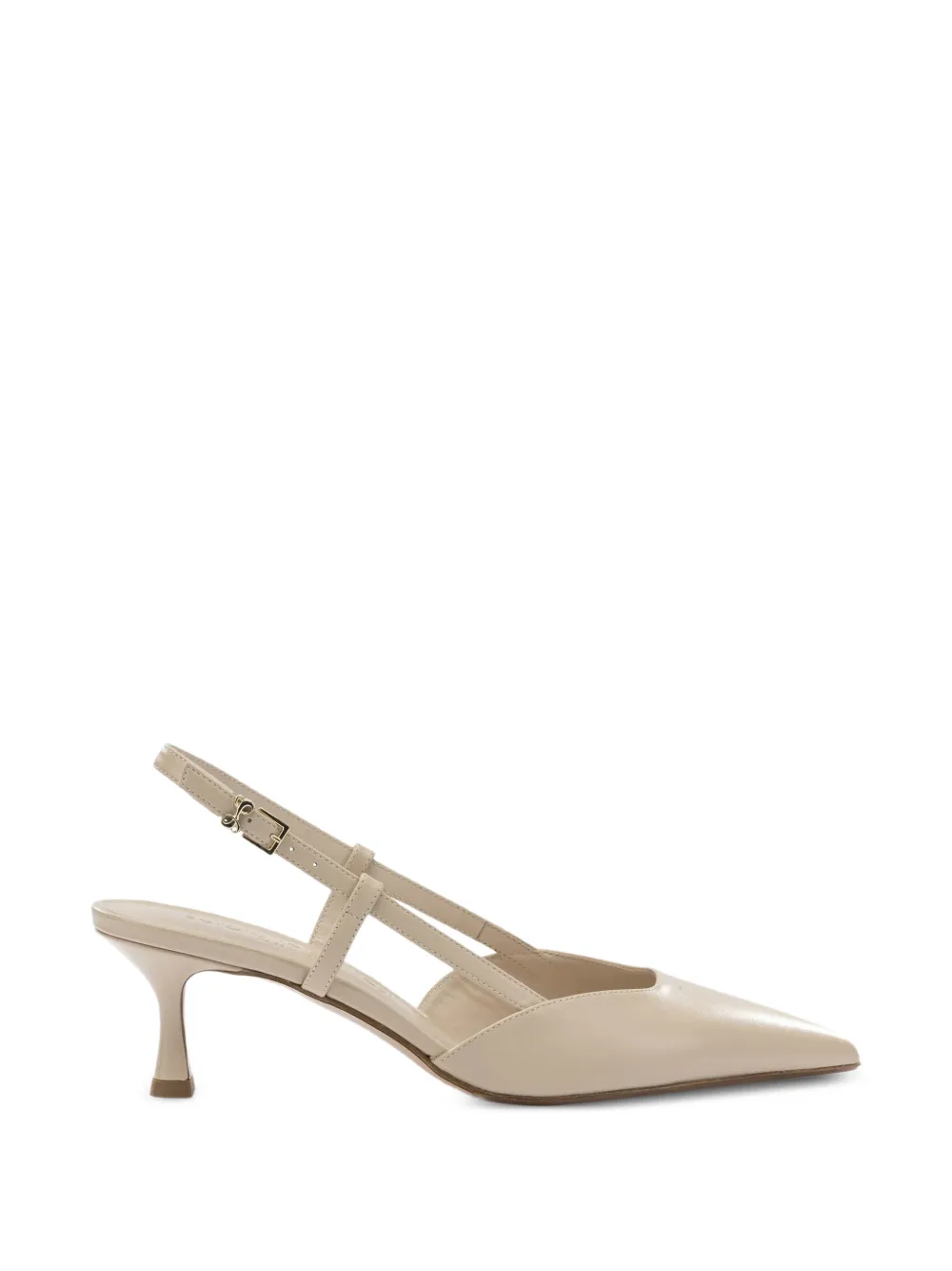 Sergio Levantesi Elsa pumps met puntige band Beige