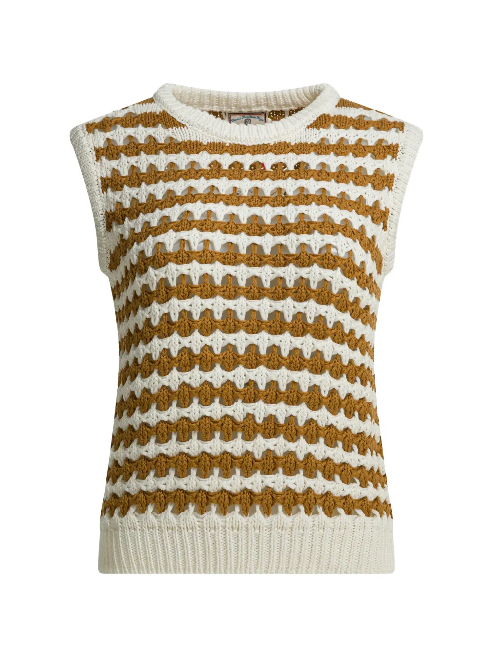 Ines De La Fressange striped knitted vest - Toni neutri
