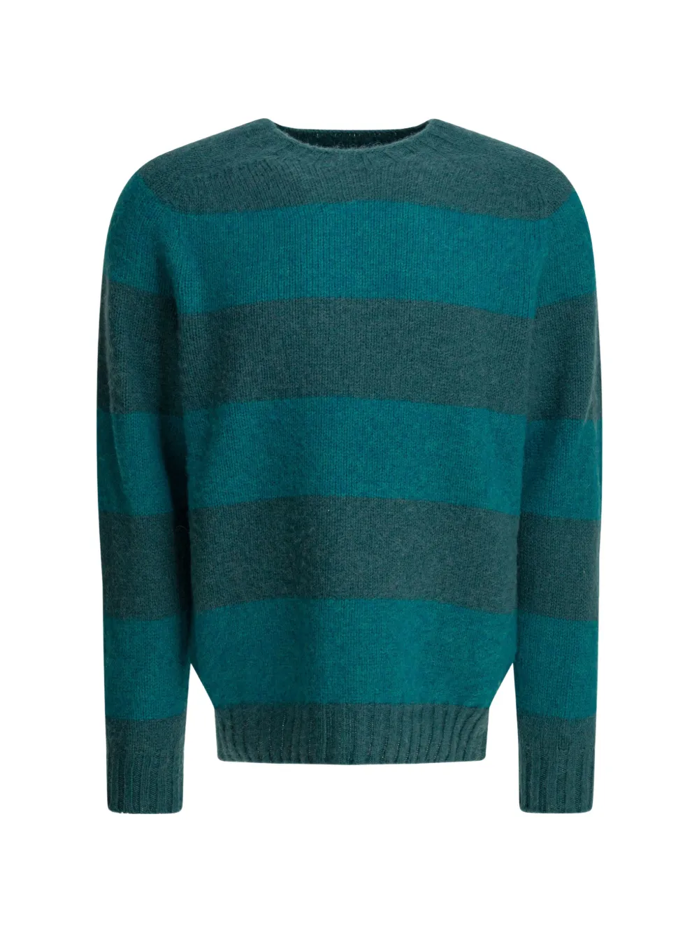 BEAMS PLUS striped knitwear - Verde
