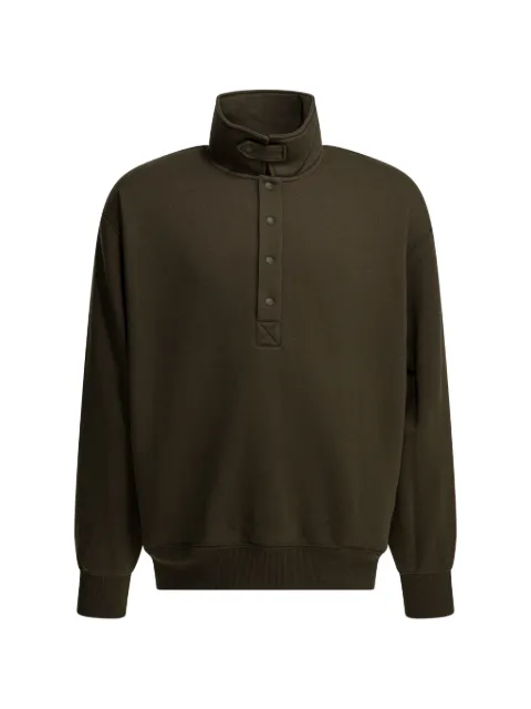 DAIWA PIER39 button high-neck sweatshirt