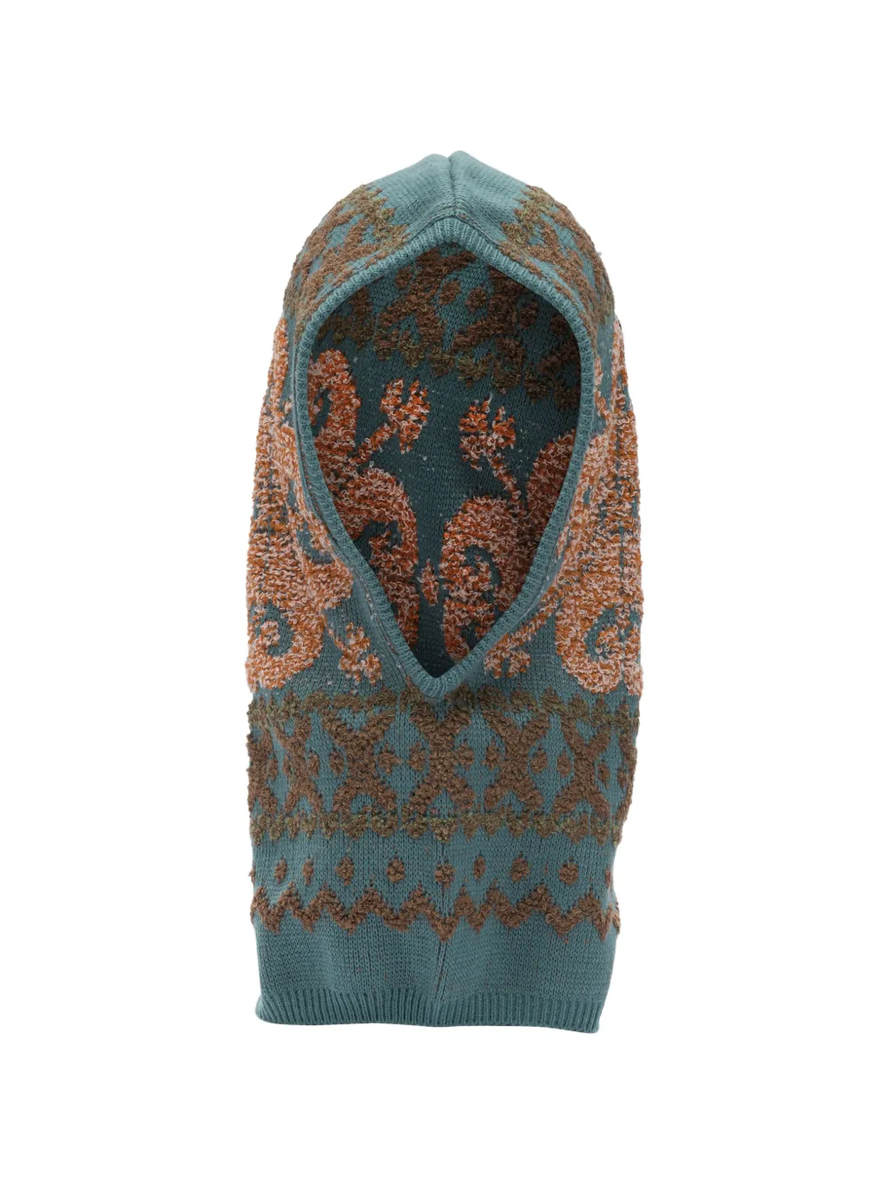KAPITAL jacquard balaclava - Blu
