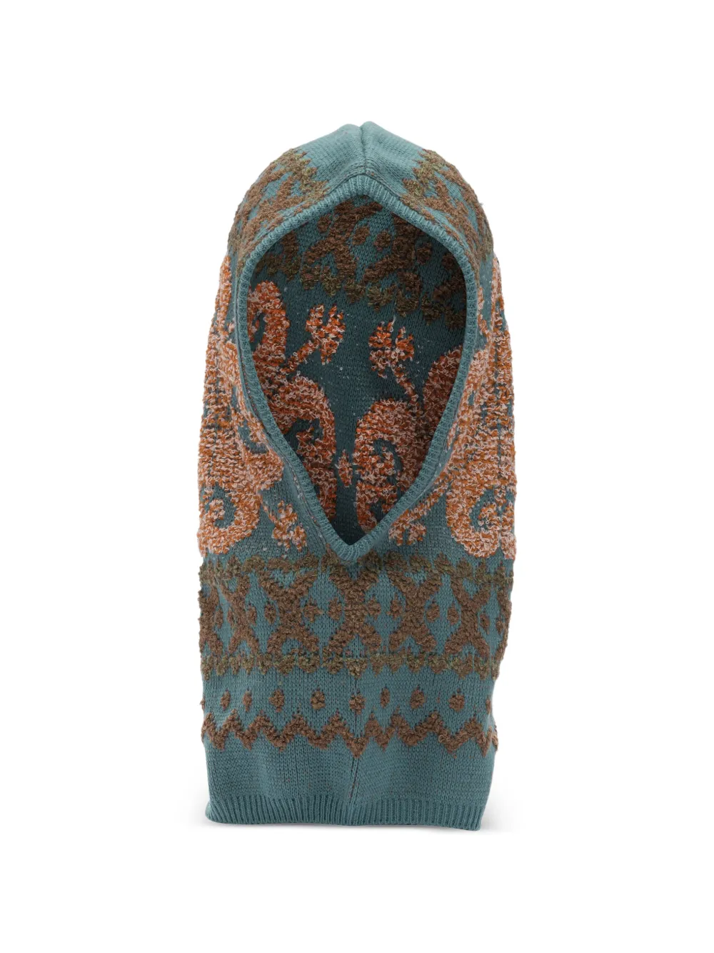 KAPITAL jacquard balaclava - Blu