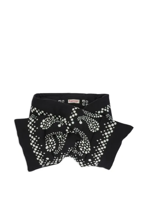 KAPITAL polka-dot scarf