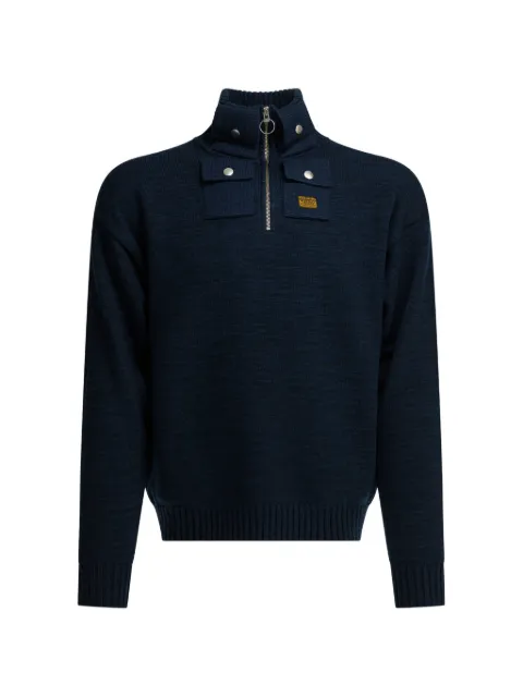 KAPITAL half-zip sweater