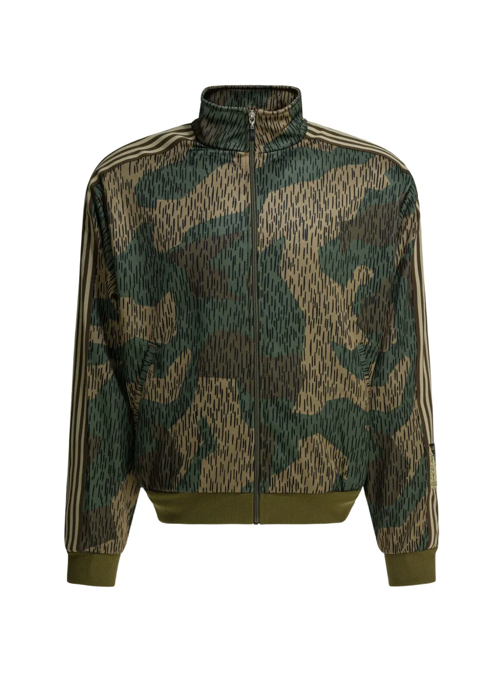 KAPITAL striped camouflage sweatshirt - Verde