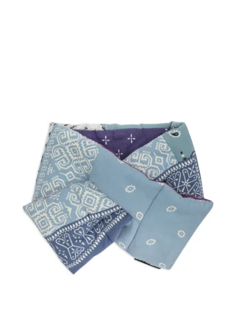 KAPITAL patchwork scarf