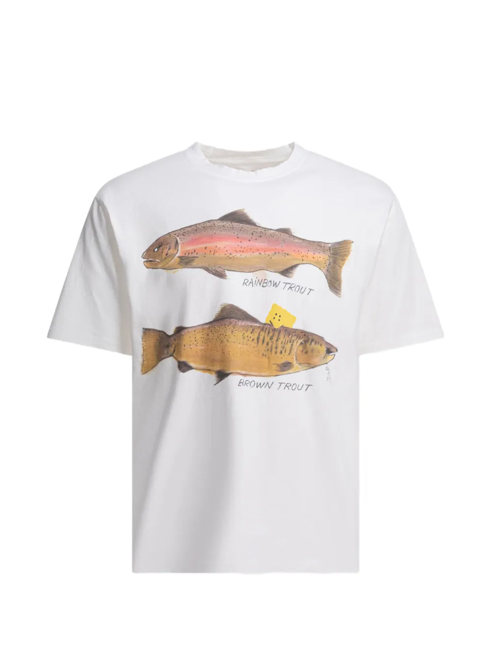 KAPITAL graphic-print T-shirt - Bianco