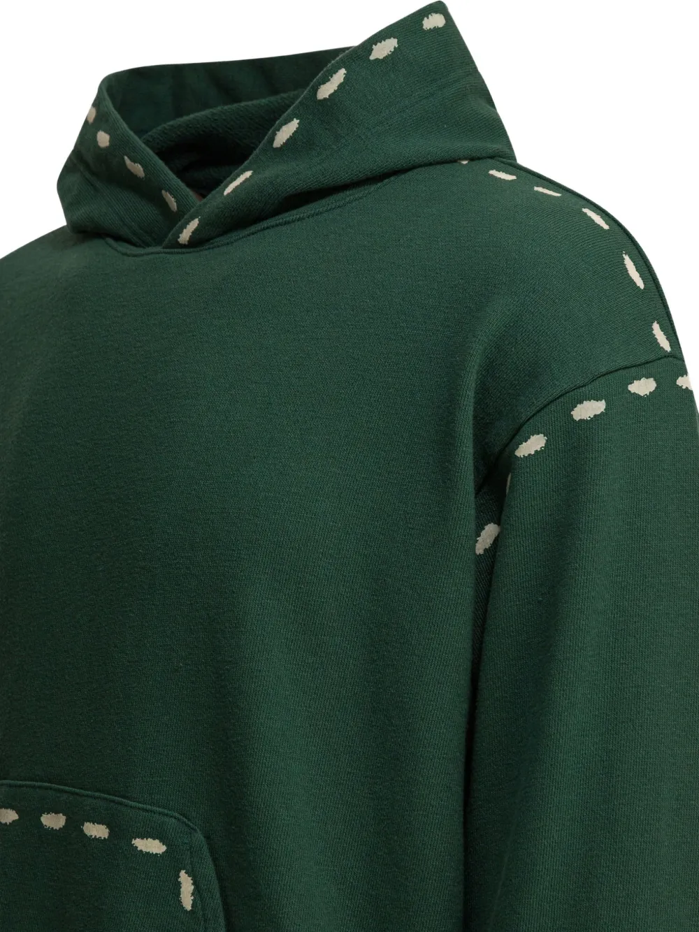 KAPITAL Sweater met capuchon Groen