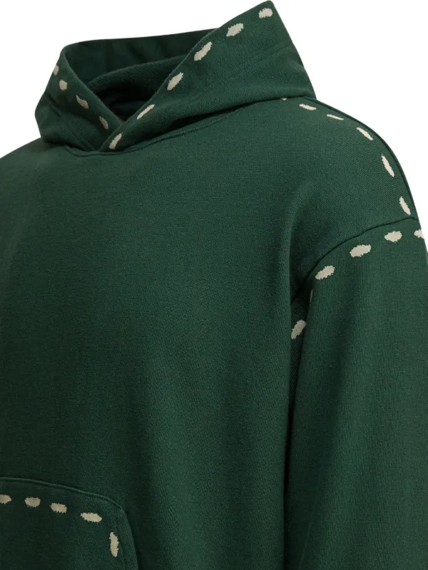 KAPITAL ドット スウェットパーカー | グリーン | FARFETCH JP