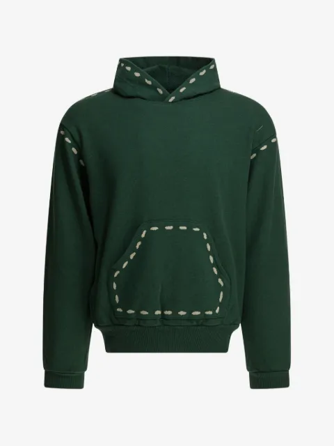 KAPITAL Hoodie mit Ziernähten